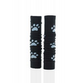 Black with Blue Paws BLING Spirit Sleeve Size A